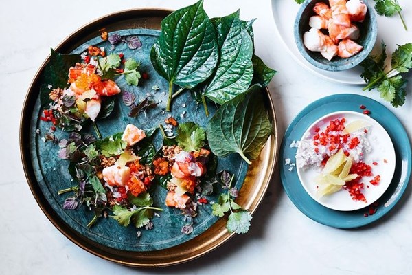 Prawn miang