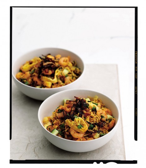Prawn nasi goreng