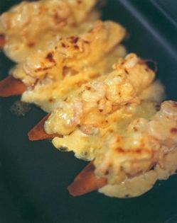 Prawn rarebits