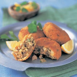 Prawn rissoles