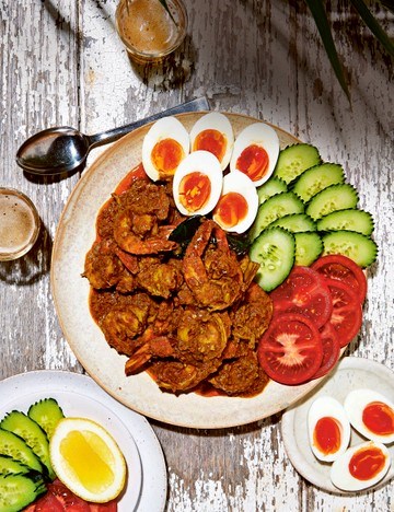 Prawn sambal