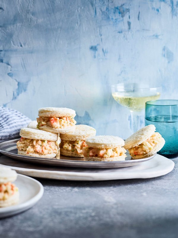 Prawn sandwiches