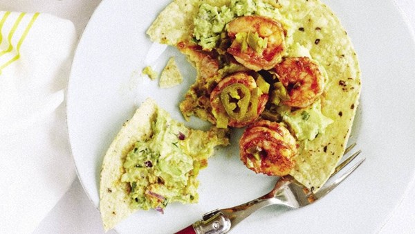 Prawn tacos