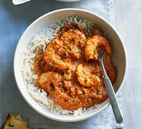 Prawn tikka masala