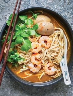 Prawn tom yum ramen