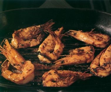 Prawns piri piri