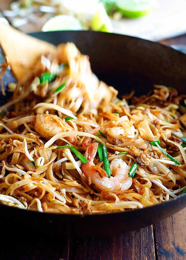 Prawn/shrimp pad Thai 