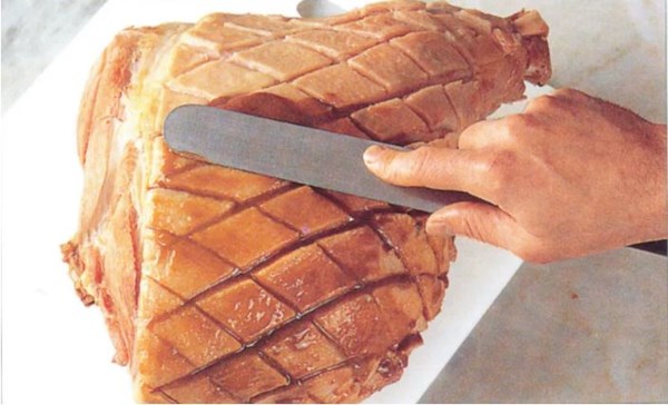 Preparing and presenting a ham