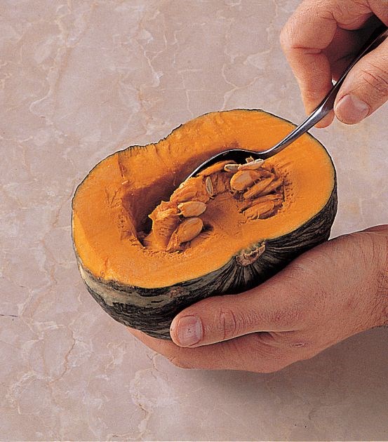 Preparing squash