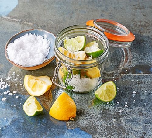 Preserved lemon & lime squeezes