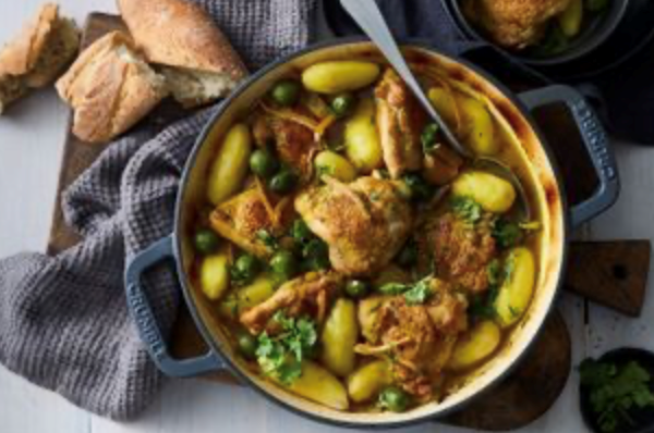 Preserved lemon and olive chicken tagine