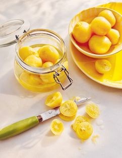 Preserved lemon masoor dal
