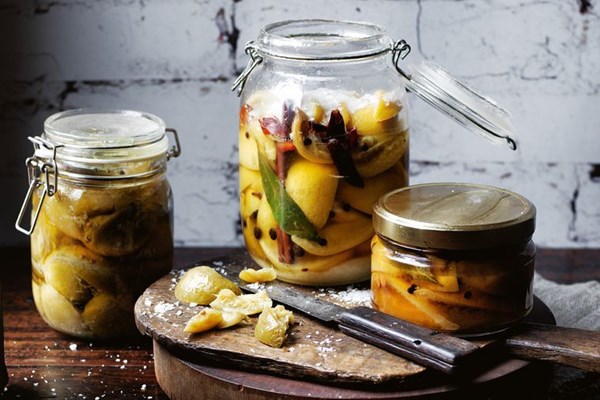Preserved lemons (or limes)