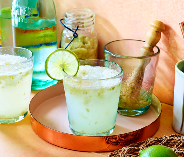 Preserved lime soda