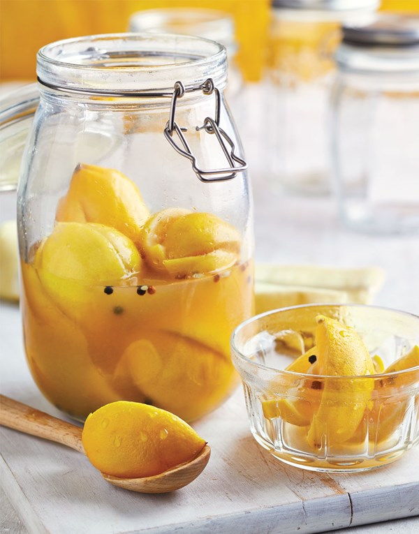 Preserved Meyer lemons