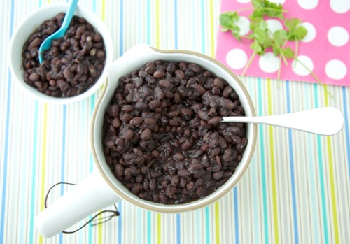 Pressure cooker black beans