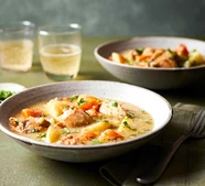Pressure cooker chicken stew