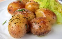 Pressure cooker roast potatoes