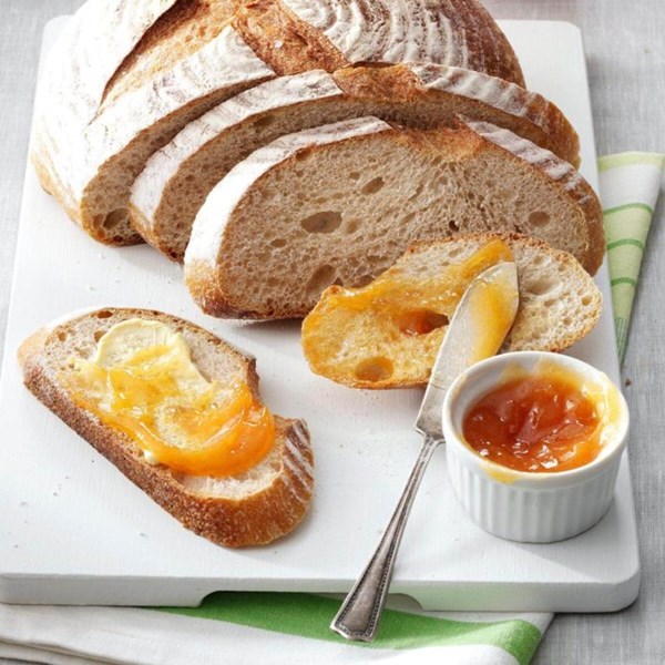 Pretty peach jam