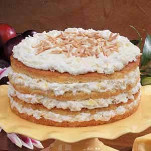 Pretty pineapple torte