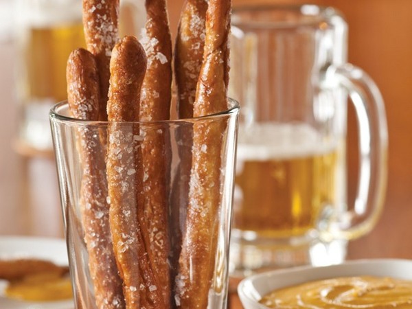 Pretzel rods from 'Classic Snacks Made From Scratch' (Cook the Book)