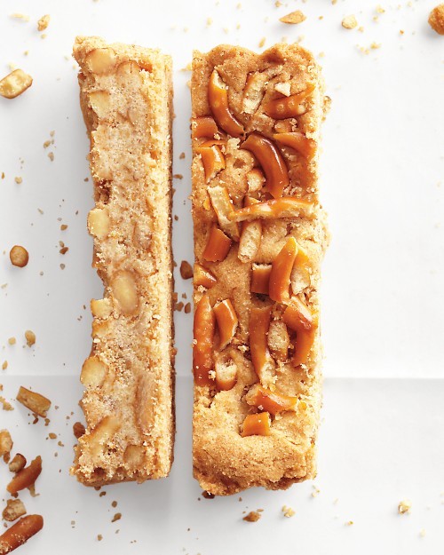 Pretzel-shortbread bars