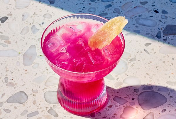 Prickly pear margarita
