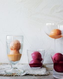 Prickly pear sorbet (Sorbetto di fichi d'India)