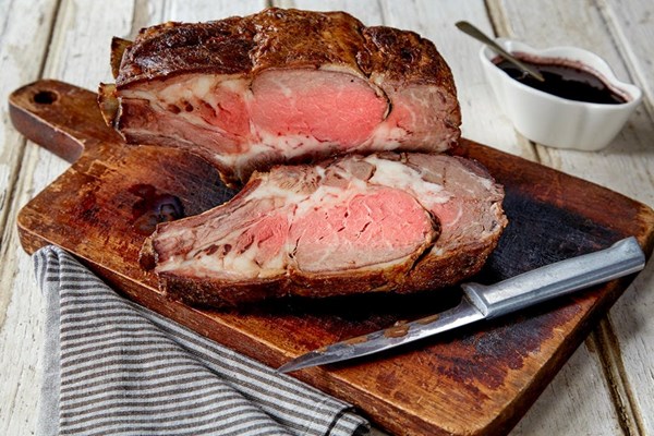 Prime rib roast for a small crowd