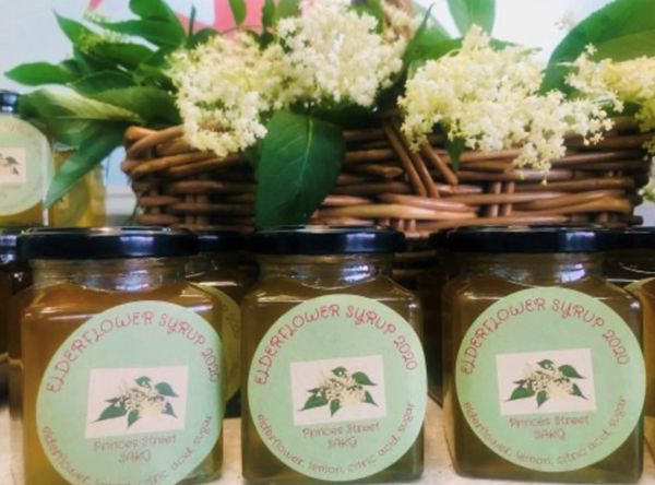 Princes Street Primary School's elderflower cordial