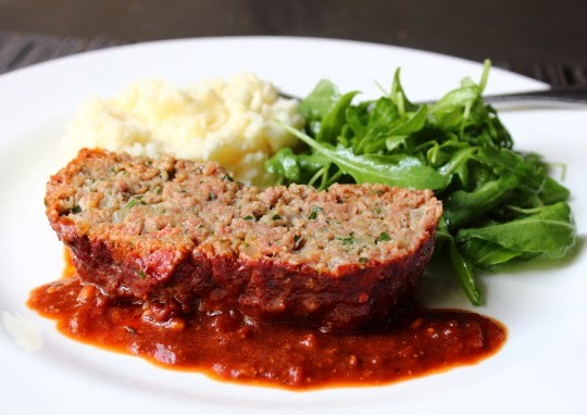 Prison-style meatloaf