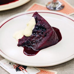 Proper summer pudding
