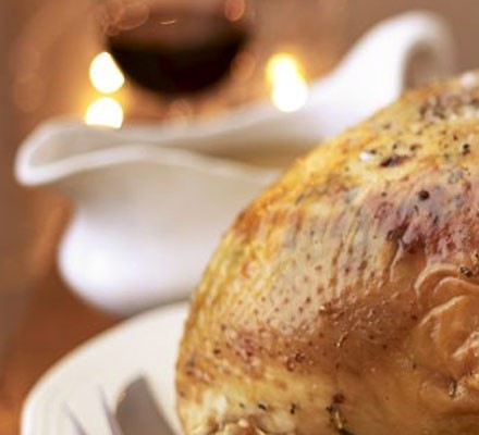 Proper turkey gravy