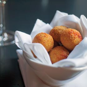 Prosciutto & clam croquettes