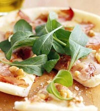 Prosciutto-arugula panini