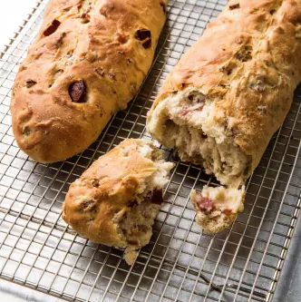 Prosciutto bread