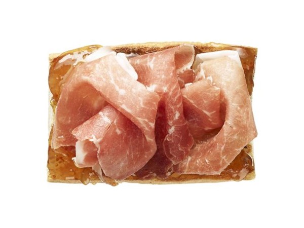 Prosciutto-fig toast