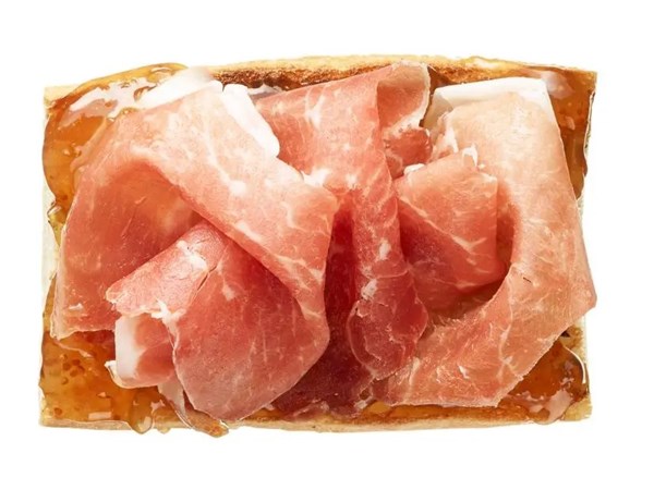 Prosciutto-fig toast