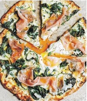 Prosciutto Fiorentina pizza