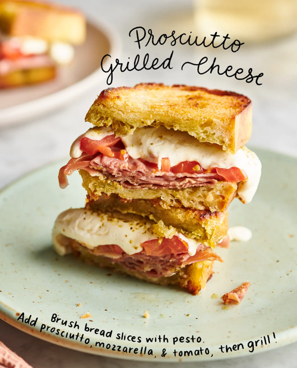 Prosciutto grilled cheese