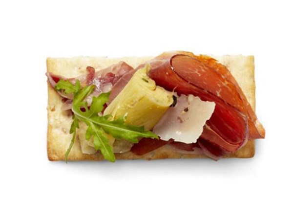 Prosciutto with artichoke 
