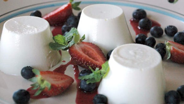 Prosecco pannacotta (Pannacotta al Prosecco)