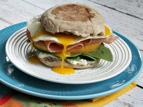 Protein packed breakfast sandwich