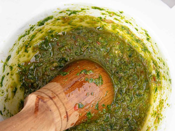 Provençal basil sauce (Pistou)