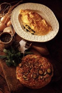 Provençal omelette (Omelette à la Provençale)