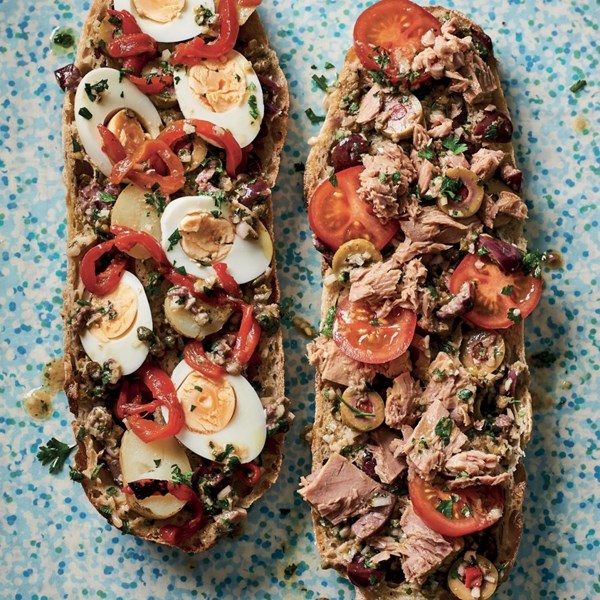 Provençal pan bagnat