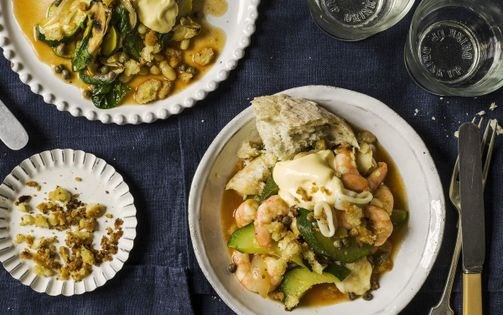 Provençal seafood ragoût 