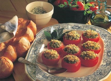 Provençal stuffed tomatoes