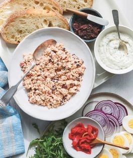 Provençal tuna Niçoise sandwiches