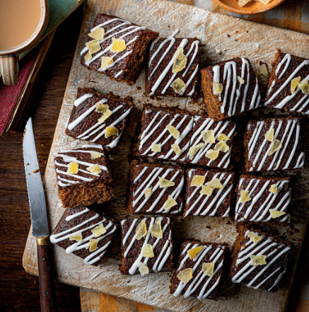 Prue's vegan sticky parkin